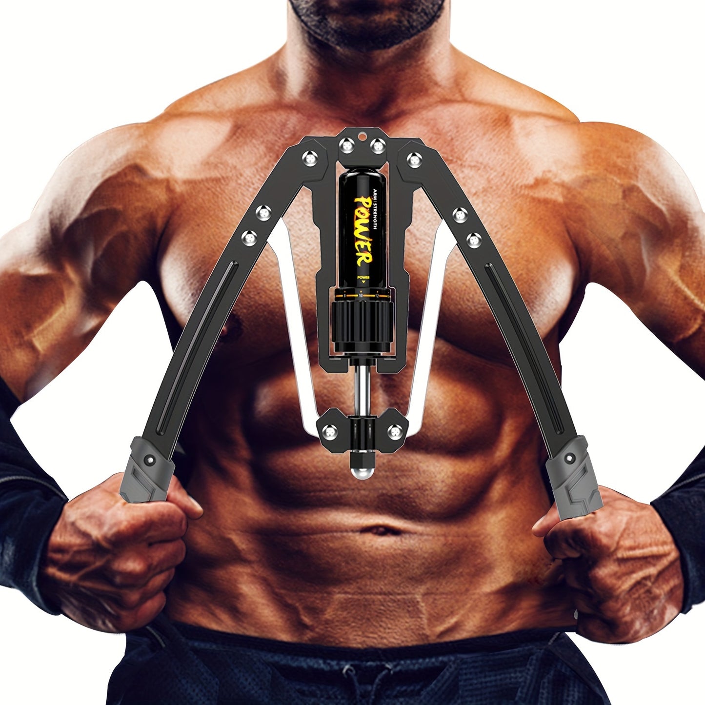 22-440lbs Adjustable Arm Exerciser Body Exercise, Fitness