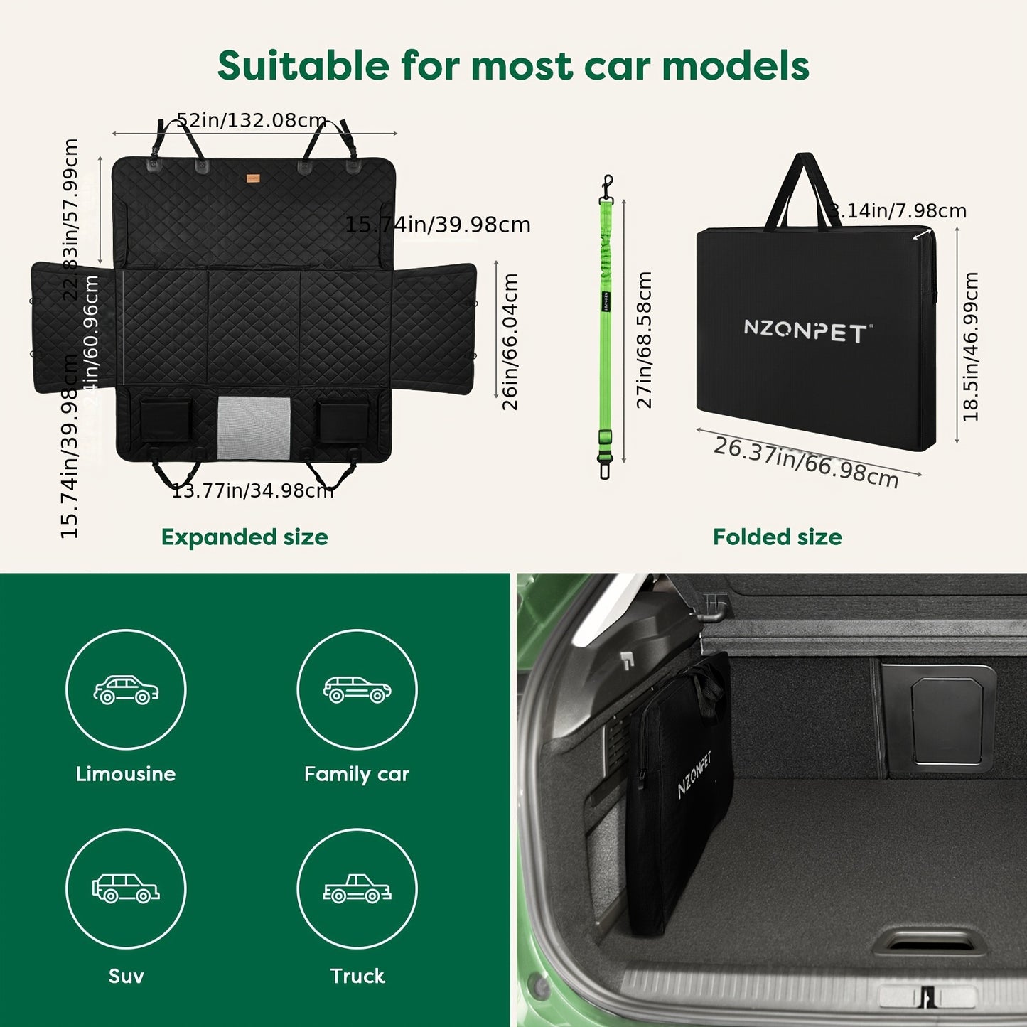 ideal for cars SUVs and Trucks, Seat Covers