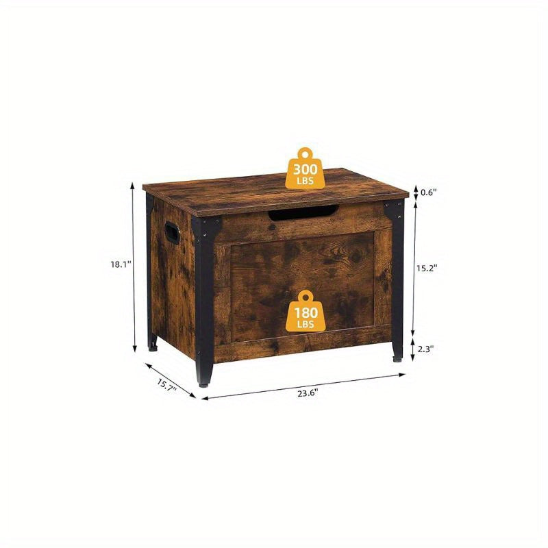 Wooden Storage Chest, Storage Trunk, Entryway Storage Bench