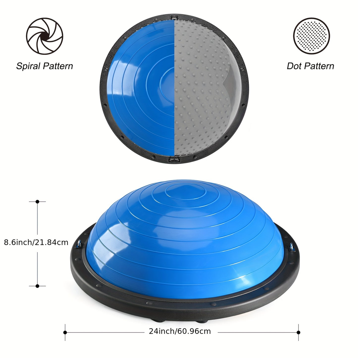 Half Balance Ball Trainer for Yoga Training