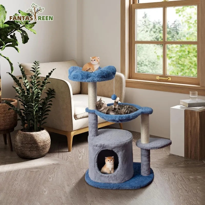 Flower Cat Tower