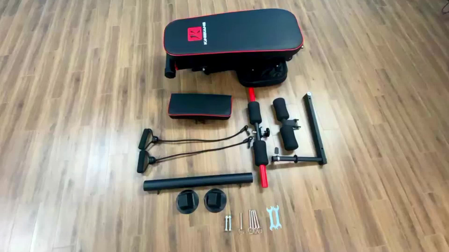 Adjustable Multi-Purpose Weight Bench for Home Gym