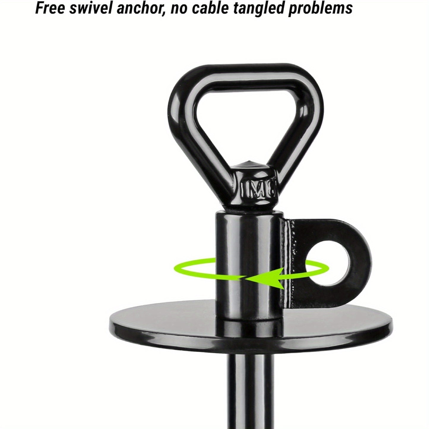 Dog Tie Out Stake Anti rust Ground Anchor f